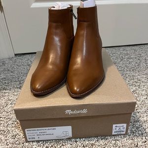 Brand new Madewell western Boots size 7